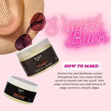 Thank God It's Natural Honey Curls Custard - 12 Oz - For Natural, Dry, Curly, Damaged Hair