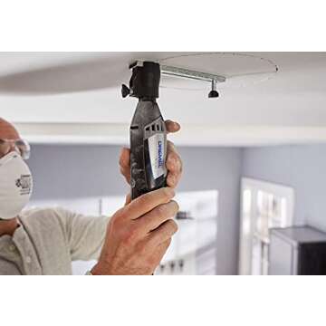 Dremel 4000-4/34 Variable Speed Rotary Tool Kit - 4 Attachments & 34 Accessories - Ideal for Cutting, Sanding, Engraving, Carving, and Polishing