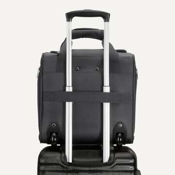 Compact Amazon Basics Underseat Carry On Luggage 14 Inch