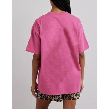 Oversized Y2K Graphic Tees Women Floral Fruit Prints