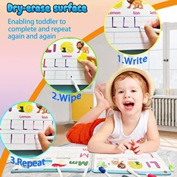 ALIANFLY Preschool Workbook - Fun Learning for Kids