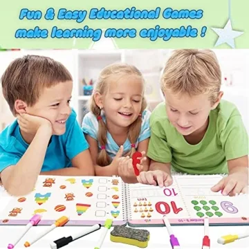 ALIANFLY Preschool Workbook - Fun Learning for Kids