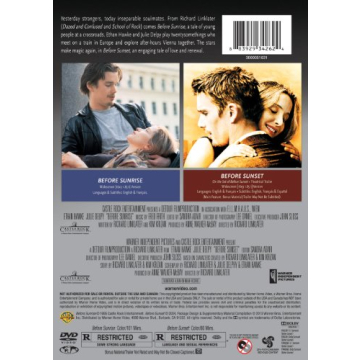 Before Sunrise/Before Sunset DVD - Romantic Double Feature