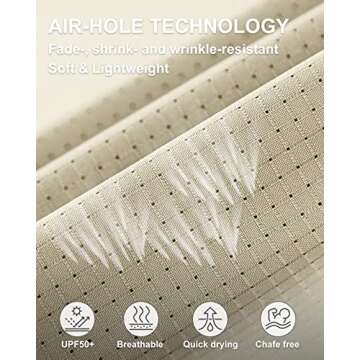 33,000ft Men's Sun Protection Shirt UPF 50+ Quick Dry