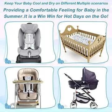 Cool Your Baby with Pinkunn Gel Car Seat Cooler Pads