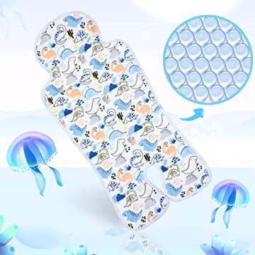 Cool Your Baby with Pinkunn Gel Car Seat Cooler Pads