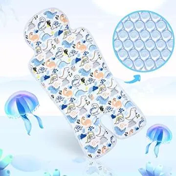 Cool Your Baby with Pinkunn Gel Car Seat Cooler Pads