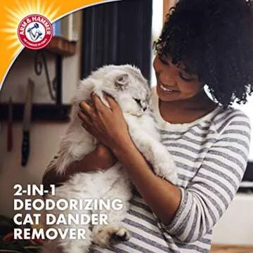 Arm & Hammer Deodorizing Cat Shampoo for Dander Control