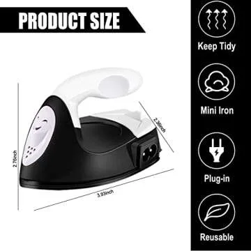 Mini Craft Iron - Portable Heat Press Machine for Crafting on the Go