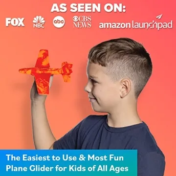 Airplane Toy Foam Glider Plane for Kids Outdoor Fun