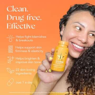 HAIRtamin SKINtamin Vegetarian Collagen Pills | Best Collagen Supplements for Skin Firmness and Wrin...