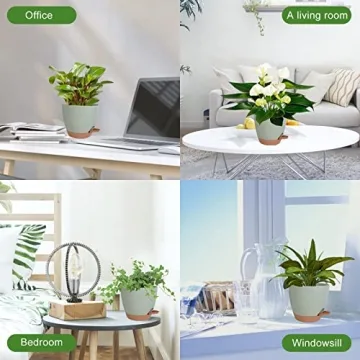 Vanslogreen Self Watering Plant Pots for Indoor Use