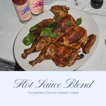 Cloud23 Hot Sauce Variety pack - Hot Habanero & Sweet Jalapeno - Bold Pepper Flavors with Tangy Lemon, Lime, and Garlic - Kosher Certified Pure Ingredients Organic, Non-GMO - (2-Pack)