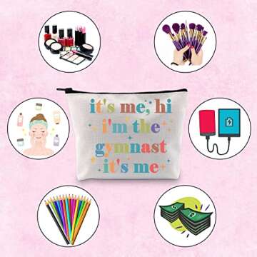 TSOTMO Gymnast Gift – Stylish Cosmetic Bag for Gymnasts