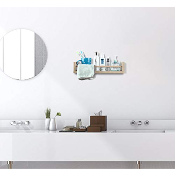 TQVAI 4-Piece Floating Shelves - Versatile Wall Storage Solution