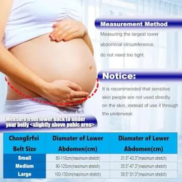 ChongErfei Maternity Support Belt 3-in-1 Comfort and Relief