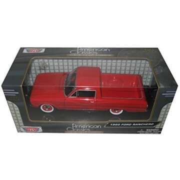 1960 Ford Falcon Ranchero Pickup Red 1/24 by Motormax 79321 by Motormax