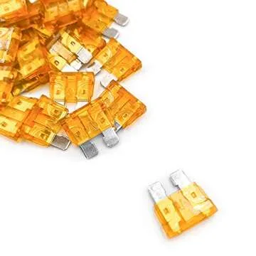 (50 Pcs) MCIGICM 5 Amp ATC Fuse Blade Style 5A Automotive Car Truck