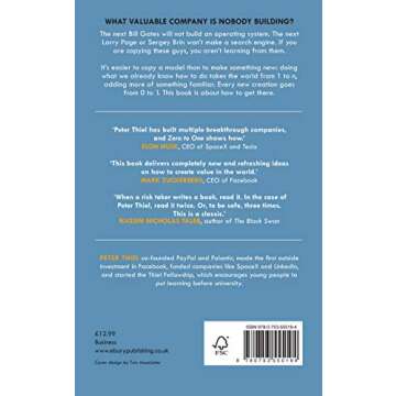 Zero to One: Notes on Start Ups, or How to Build the Future - A Transformative Guide for Innovators