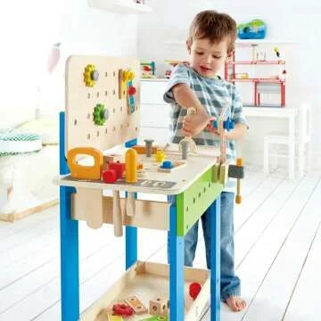 Hape Master Workbench - Award Winning Tool Bench Toy
