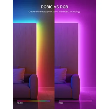 Smart Govee RGBIC LED Strip Lights for Home Decor