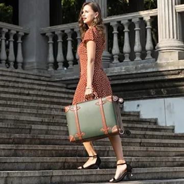 NZBZ Retro Luggage Set - Stylish & Durable for Travel