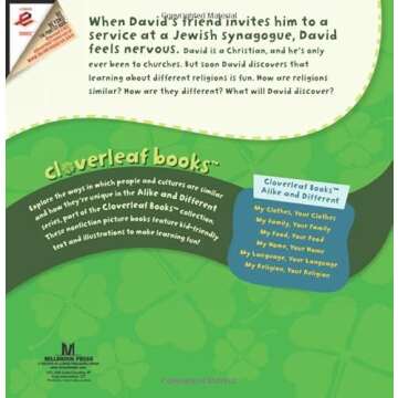 My Religion, Your Religion (Cloverleaf Books ™ ― Alike and Different)