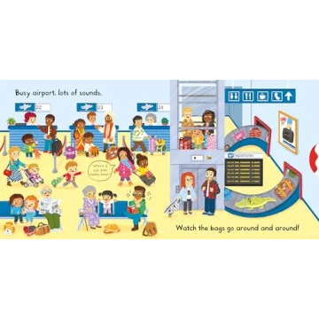 Busy Airport Book for Toddlers - Fun and Educational