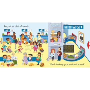 Busy Airport Book for Toddlers - Fun and Educational