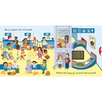Busy Airport Book for Toddlers - Fun and Educational
