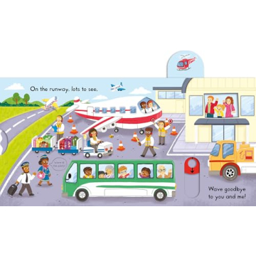 Busy Airport Book for Toddlers - Fun and Educational