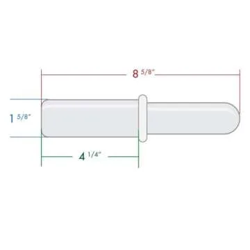 The Sausage Maker 7" Plastic Meat Pusher for Grinders