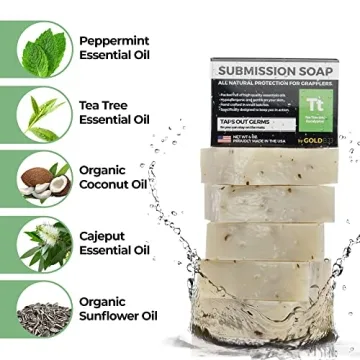 Premium Tea Tree Oil Soap for Jiu Jitsu and Wrestling