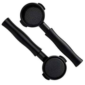 Normcore 58mm E61 Bottomless Naked Portafilter, Titanium PVD Coating Portafilter Group Head, Fits Lelit, Flair 58, ECM, Rocket, Sanremo, Synesso, VBM, Fits E61 Group Heads Espresso Machines