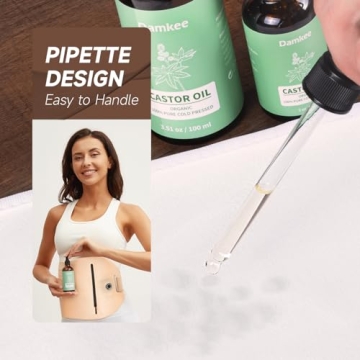 DamKee Organic Castor Oil Pack Wrap for Pain Relief