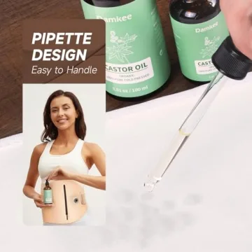 DamKee Organic Castor Oil Pack Wrap for Pain Relief