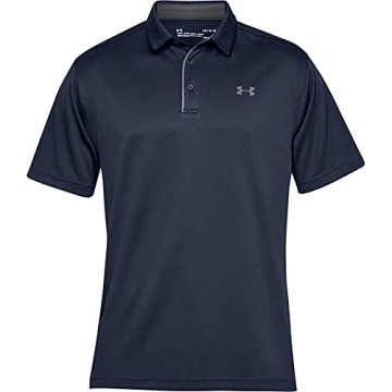 Under Armour Men's UA Tech Golf Polo - Navy Color