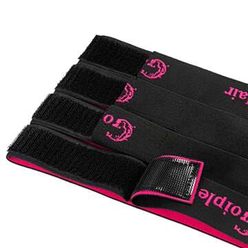 Elastic Bands for Wig Edges Wig Band - 4PCS Adjustable Lace Melting Band for Wigs Edge Wrap to Lay E...