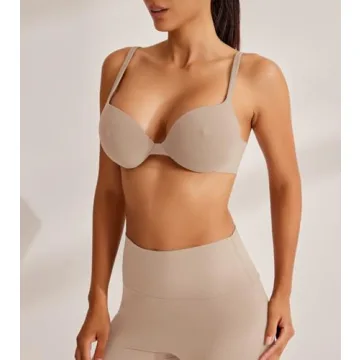 Comfortable REORIA Padded Nipple Push Up Bra for Women