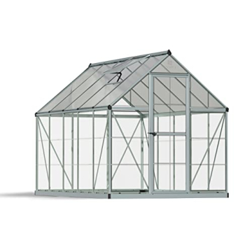 Palram Canopia 6' x 10' Greenhouse for Hobby Gardeners
