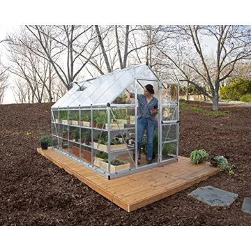 Palram Canopia 6' x 10' Greenhouse for Hobby Gardeners