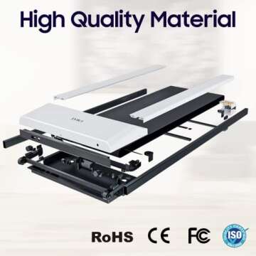 UMAY Walking Pad, Under Desk Treadmill with Remote, SPAX APP and LED Display, 3 in 1 Walking Jogging Running Machine for Home Office