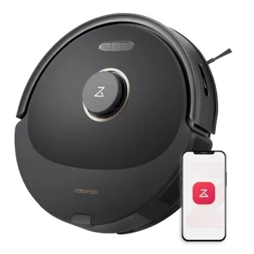 Roborock Q8 Max Robot Vacuum and Mop Cleaner, DuoRoller Brush, 5500Pa Strong Suction, Lidar Navigati...