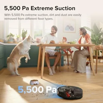 Roborock Q8 Max Robot Vacuum with Strong Suction and Mop