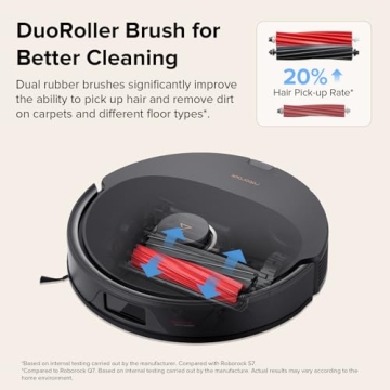 Roborock Q8 Max Robot Vacuum with Strong Suction and Mop