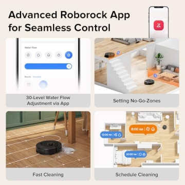 Roborock Q8 Max Robot Vacuum with Strong Suction and Mop