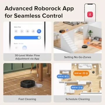 Roborock Q8 Max Robot Vacuum with Strong Suction and Mop