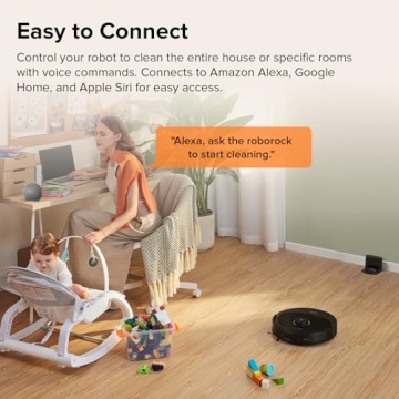 Roborock Q8 Max Robot Vacuum with Strong Suction and Mop
