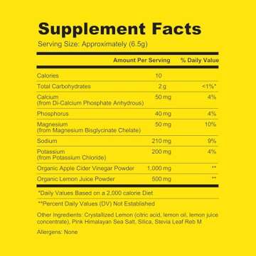 ROUTINE Morning Daily Hydration | Electrolyte Powder Packets with Apple Cider Vinegar, Lemon and Sea Salt | Hydrate Powder, Electrolyte Drink Mix | Keto & Paleo Electrolytes Hydration Powder - 30 ct