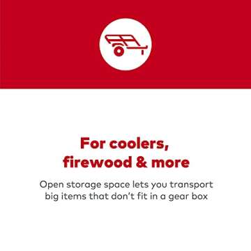 Yakima EXO GearWarrior Cargo Basket Mount, Car Carrier for EXO Hitch Rack System, Black